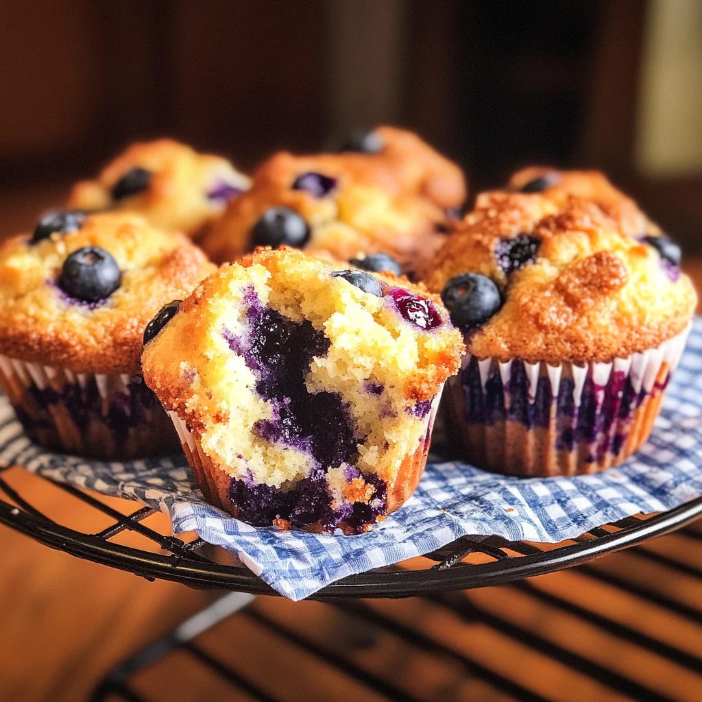 Blueberry Monkey Bread Muffins