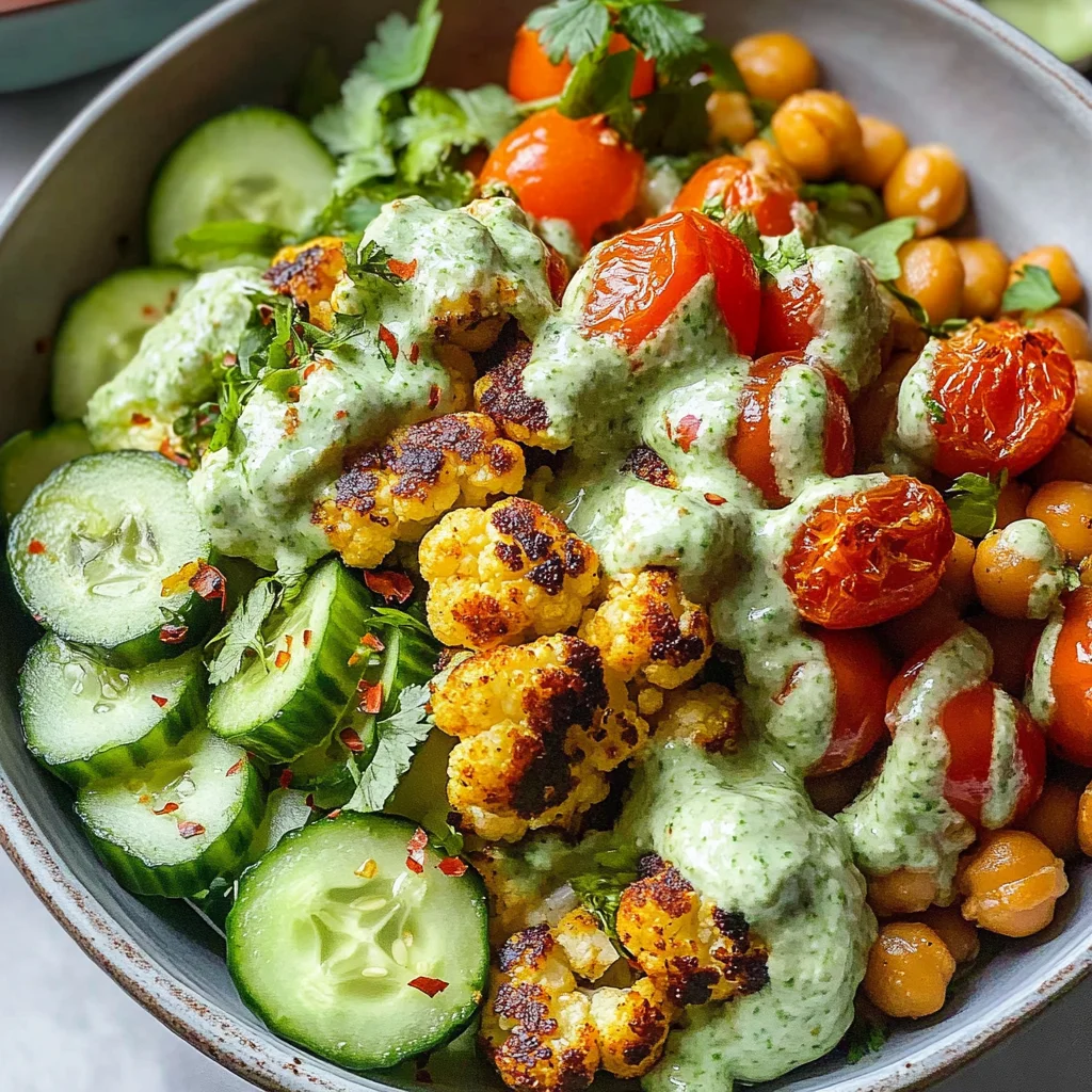 Cauliflower Shawarma Bowls