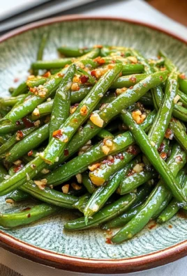 Chinese Green Beans With Garlic Sauce