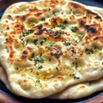 Cottage Cheese Garlic Naan (High Protein, No Yeast!)