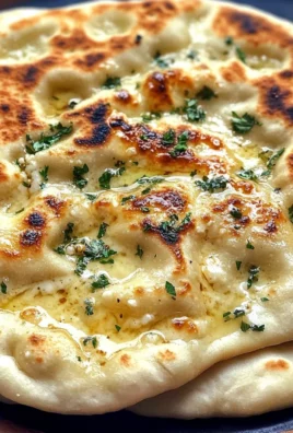 Cottage Cheese Garlic Naan (High Protein, No Yeast!)