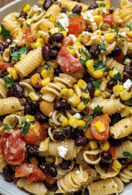Cowboy Caviar Pasta Salad