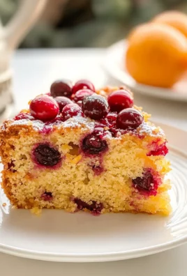 Cranberry Orange Breakfast Cake Recipe