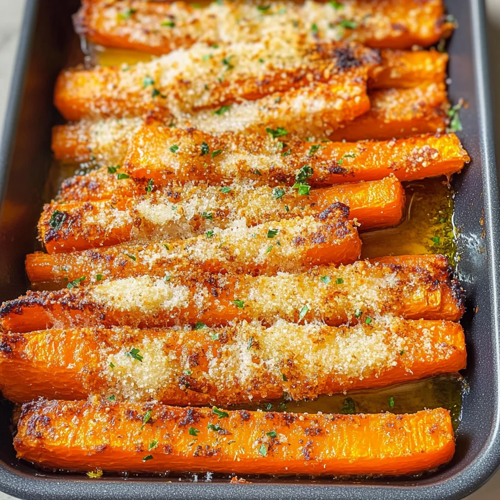 Crispy Parmesan Carrots