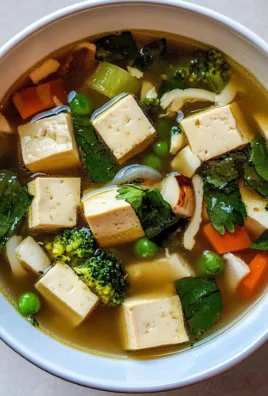Easy Tofu Soup