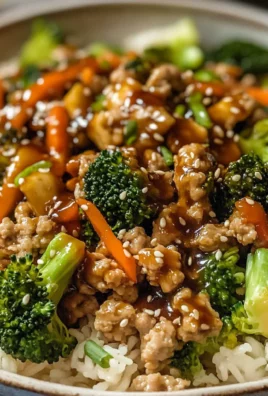 Ground Turkey Teriyaki Stir Fry