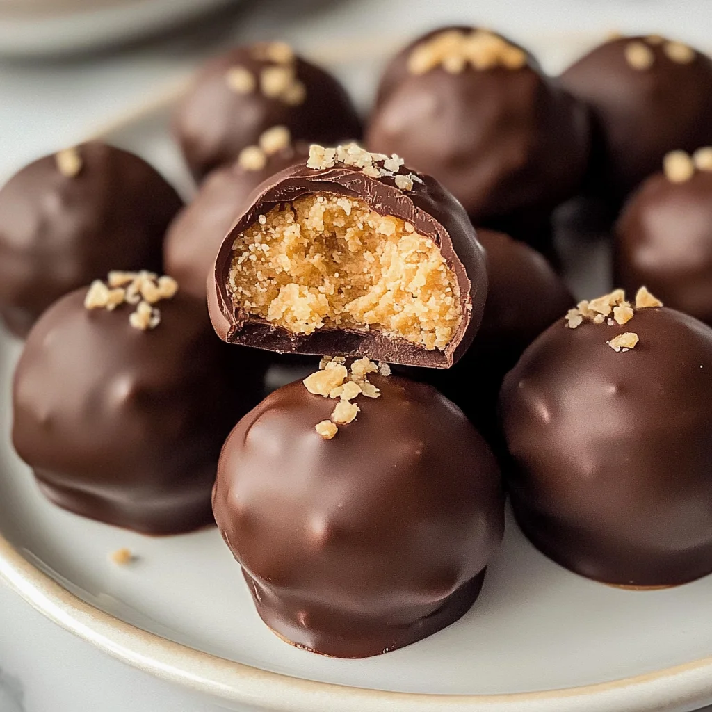Healthy Peanut Butter Balls (vegan, gluten-free)