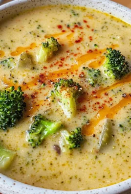 High Protein Broccoli Cheddar Soup
