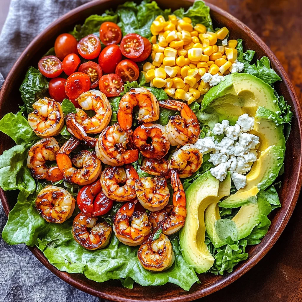 Honey Lime Shrimp Salad
