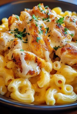 Honey Pepper Chicken Mac and Cheese