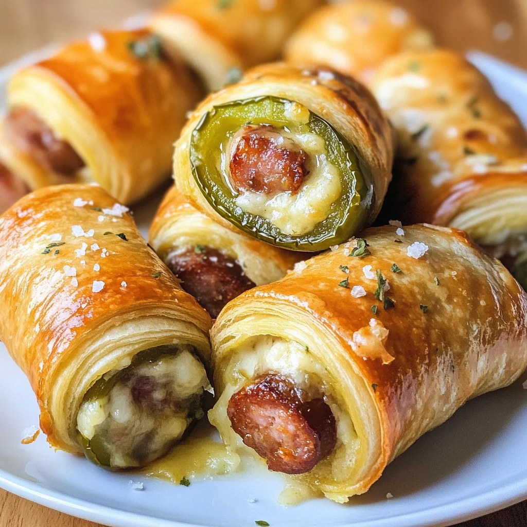 Jalapeno Popper Pigs in a Blanket