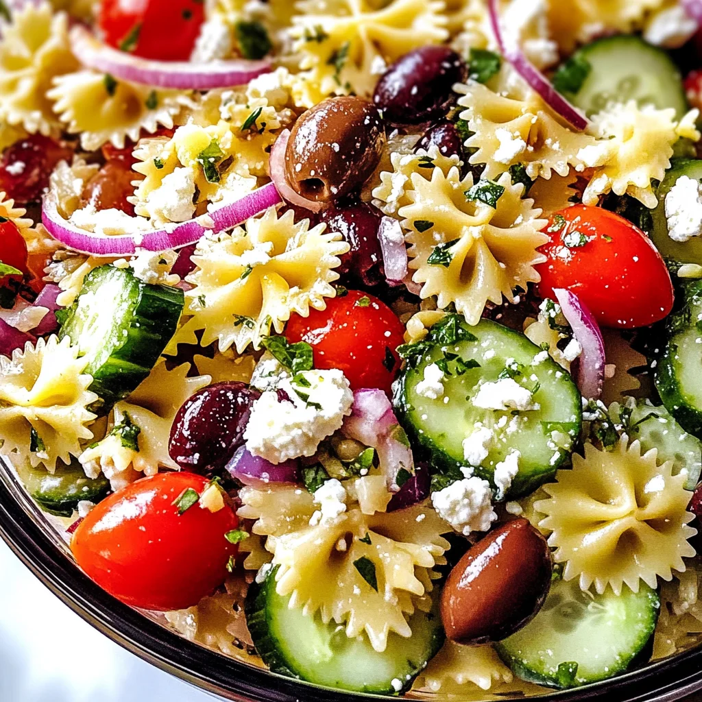 Mediterranean Pasta Salad