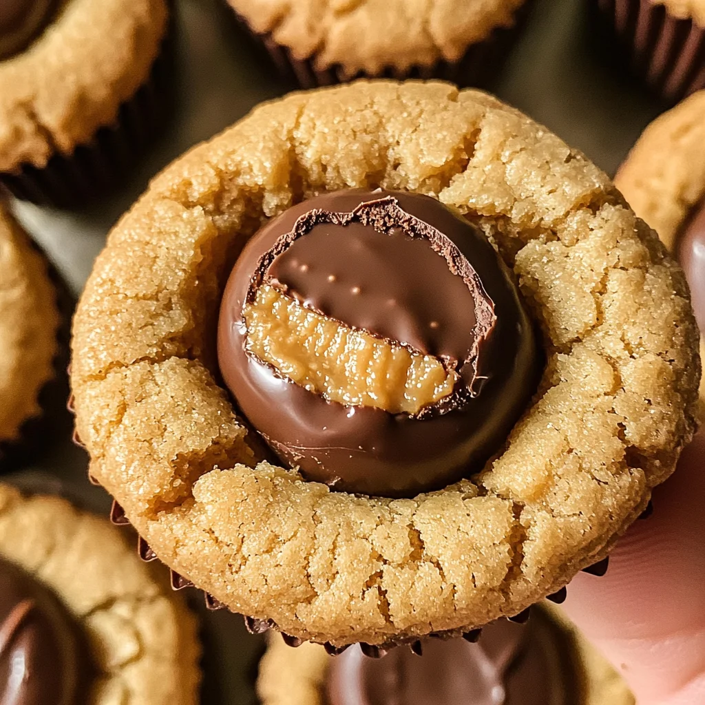 Mini Peanut Butter Cup Cookies