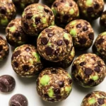 Mint Chocolate Chip Protein Balls