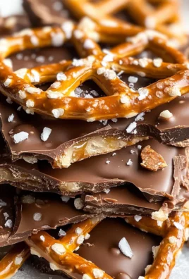 Salted Caramel Pretzel Bark