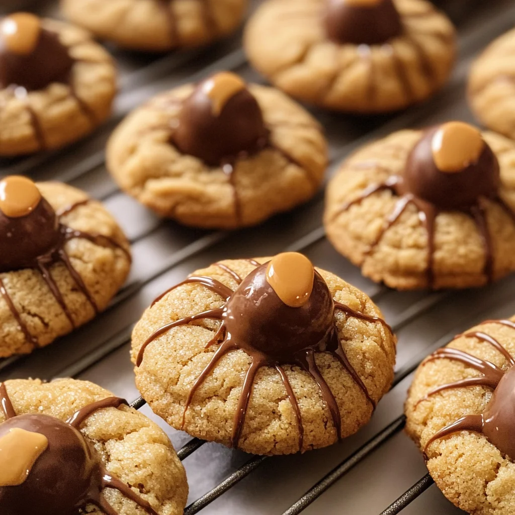 Soft Peanut Butter Kiss Cookies