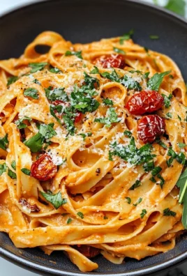 Vegan Creamy Sun Dried Tomato Pasta Recipe