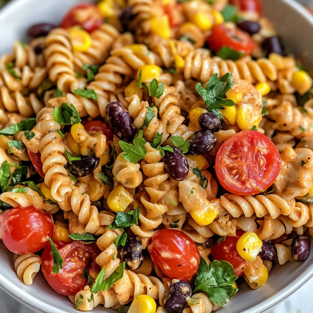 Vegan Southwest Pasta Salad Recipe