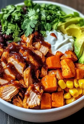 BBQ Chicken Sweet Potato Bowl Recipe