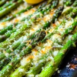 Baked Asparagus with Lemon and Parmesan
