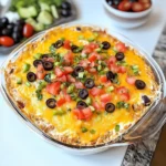 Baked Taco Dip