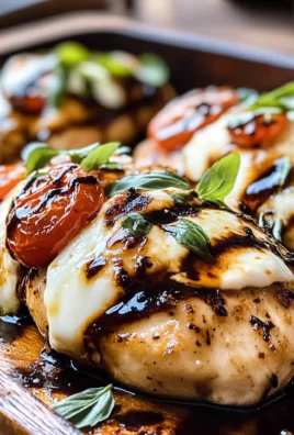 Balsamic Baked Chicken Breast with Mozzarella Cheese Recipe