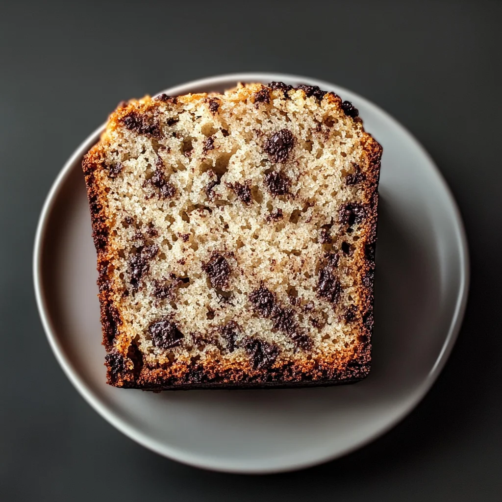 Banana Bread Recipe with Chocolate Chips