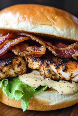Blackened Chicken Bacon Ranch Sandwiches Recipe