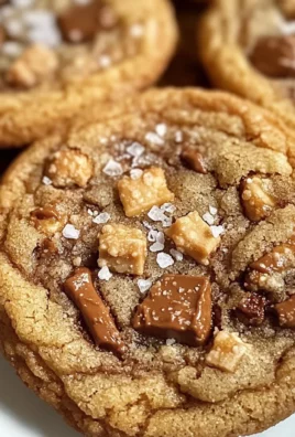 Brown Butter Coffee Toffee Cookies