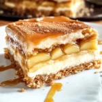 Caramel Apple Eclair Cake