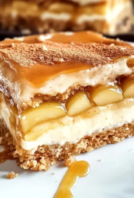 Caramel Apple Eclair Cake