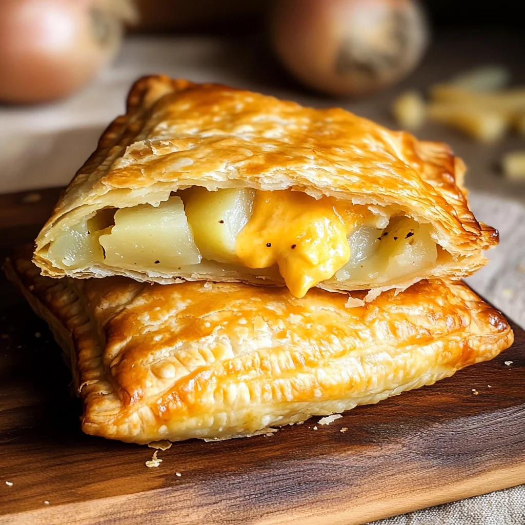 Cheese, Onion, and Potato Hand Pies