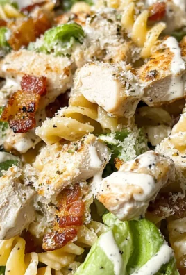 Chicken Caesar Pasta Salad