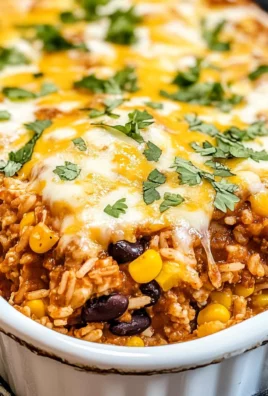 Chicken Enchilada Rice Casserole