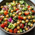 Chickpea Cucumber Salad (The Ultimate Refreshing Recipe)