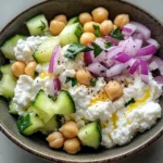 Cottage Cheese and Chickpea Salad: A Refreshing and Protein-Packed Delight