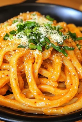 Creamy Gochujang Udon Noodles