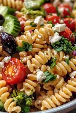 Creamy High Protein Pasta Salad