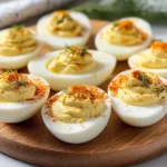 Creamy Horseradish Deviled Eggs