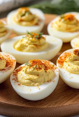 Creamy Horseradish Deviled Eggs