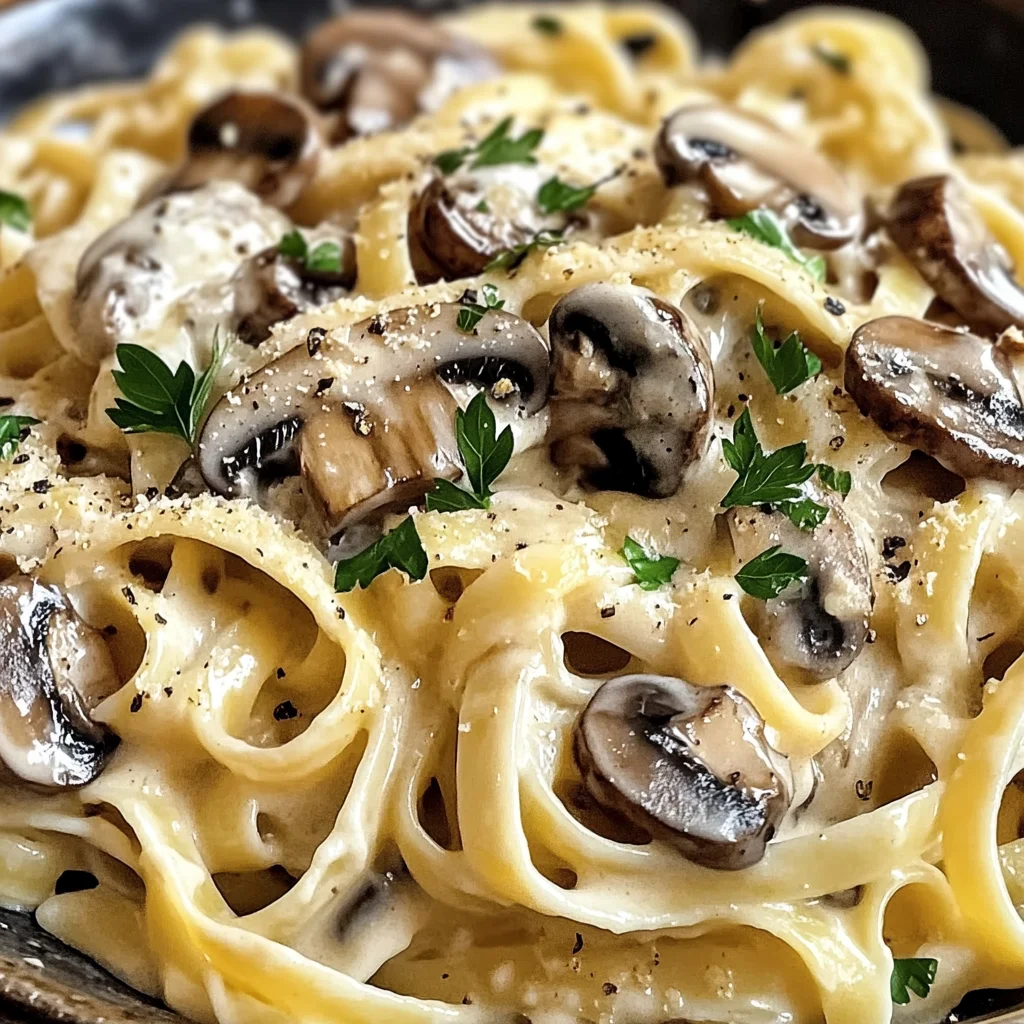Creamy Mushroom Gruyere Pasta for Ultimate Comfort Food