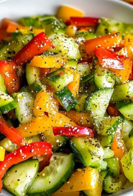 Cucumber Sweet Pepper Salad