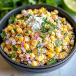 Delicious Street Corn Salad with Greek Yogurt