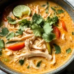 Easy Thai Coconut Chicken Soup