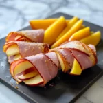 Ham, Apple and Cheese Wraps