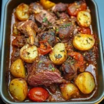 Lamb Tava Recipe (Cypriot Style Baked With Potatoes)