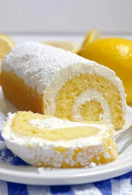 Lemon Cake Roll