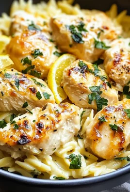 Lemon Chicken Orzo