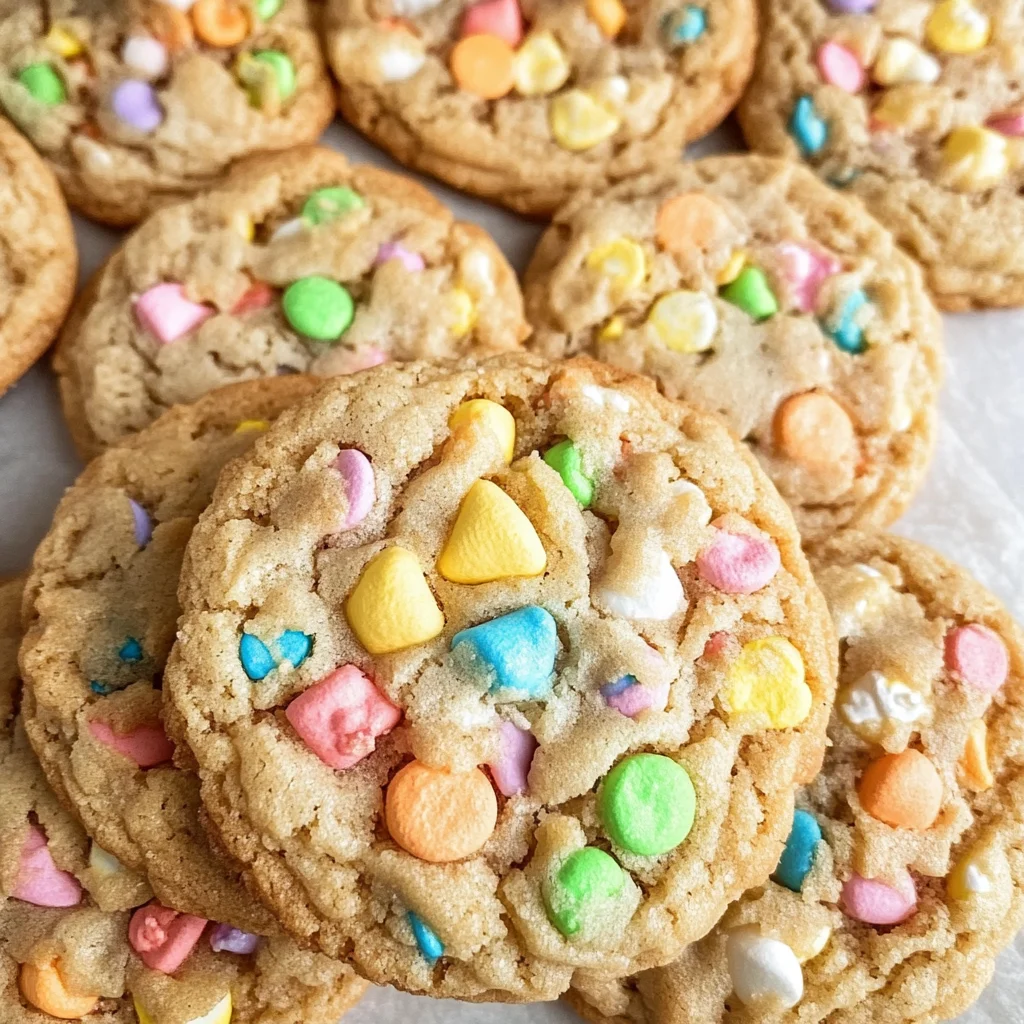 Lucky charms cookies