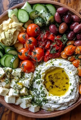 Mediterranean Mezze Tapas Platter – Easy Shareable Appetizer for Parties & Light Meals